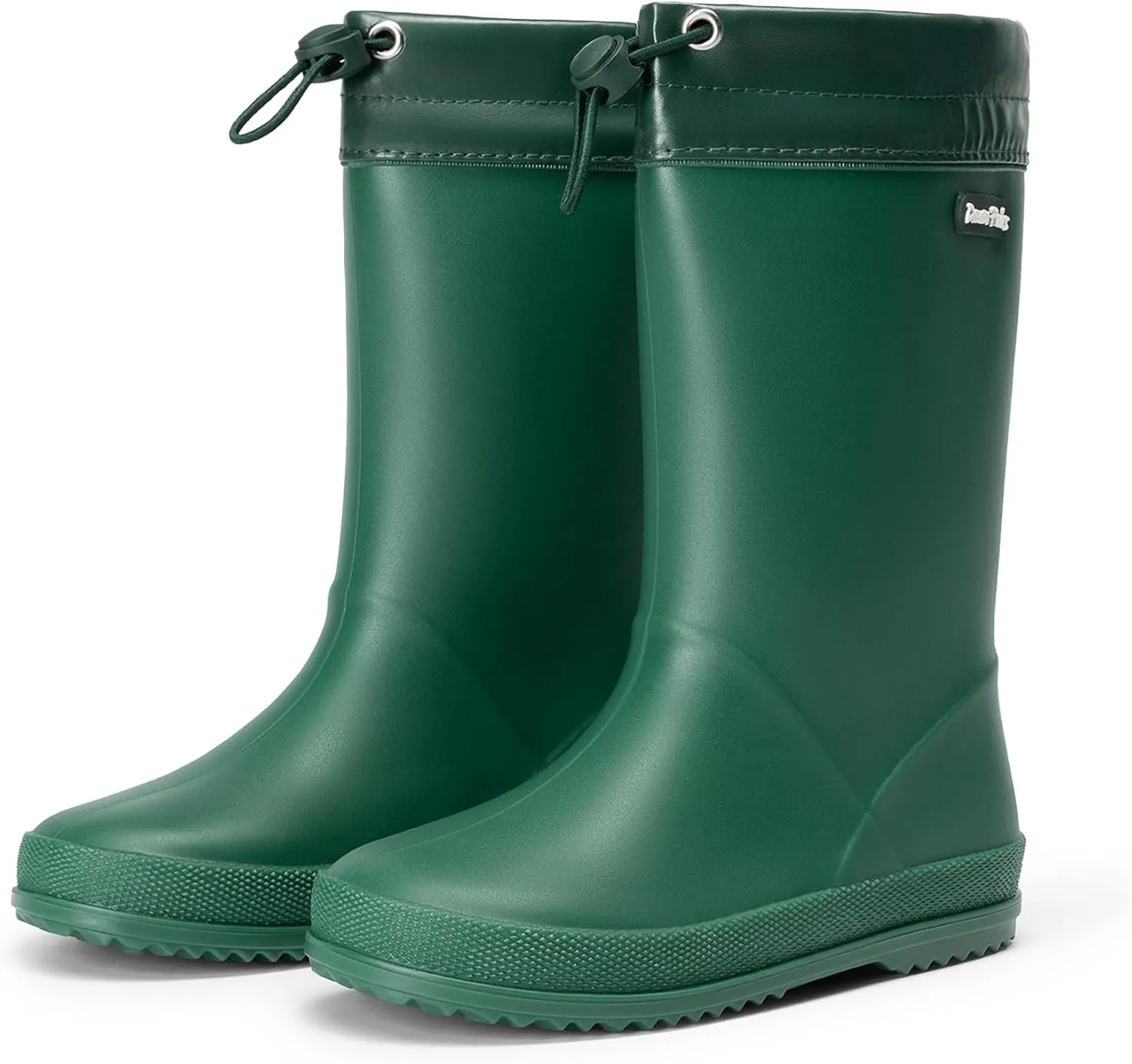 DREAM PAIRS Kids Rain Boots Boys Girls Lightweight Boots Waterproof Easy-on Outdoor Playing Rain Boot Unisex-Child