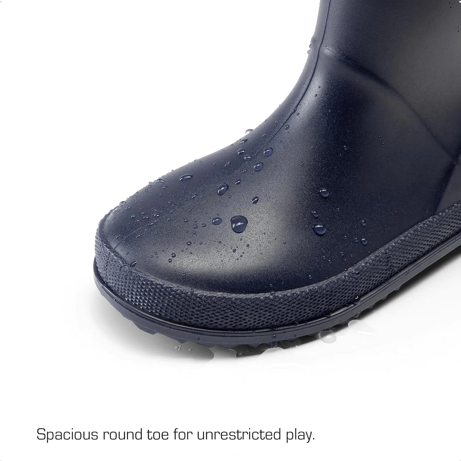 DREAM PAIRS Kids Rain Boots Boys Girls Lightweight Boots Waterproof Easy-on Outdoor Playing Rain Boot Unisex-Child