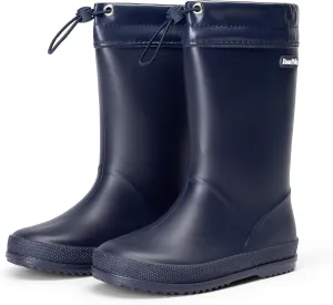DREAM PAIRS Kids Rain Boots Boys Girls Lightweight Boots Waterproof Easy-on Outdoor Playing Rain Boot Unisex-Child