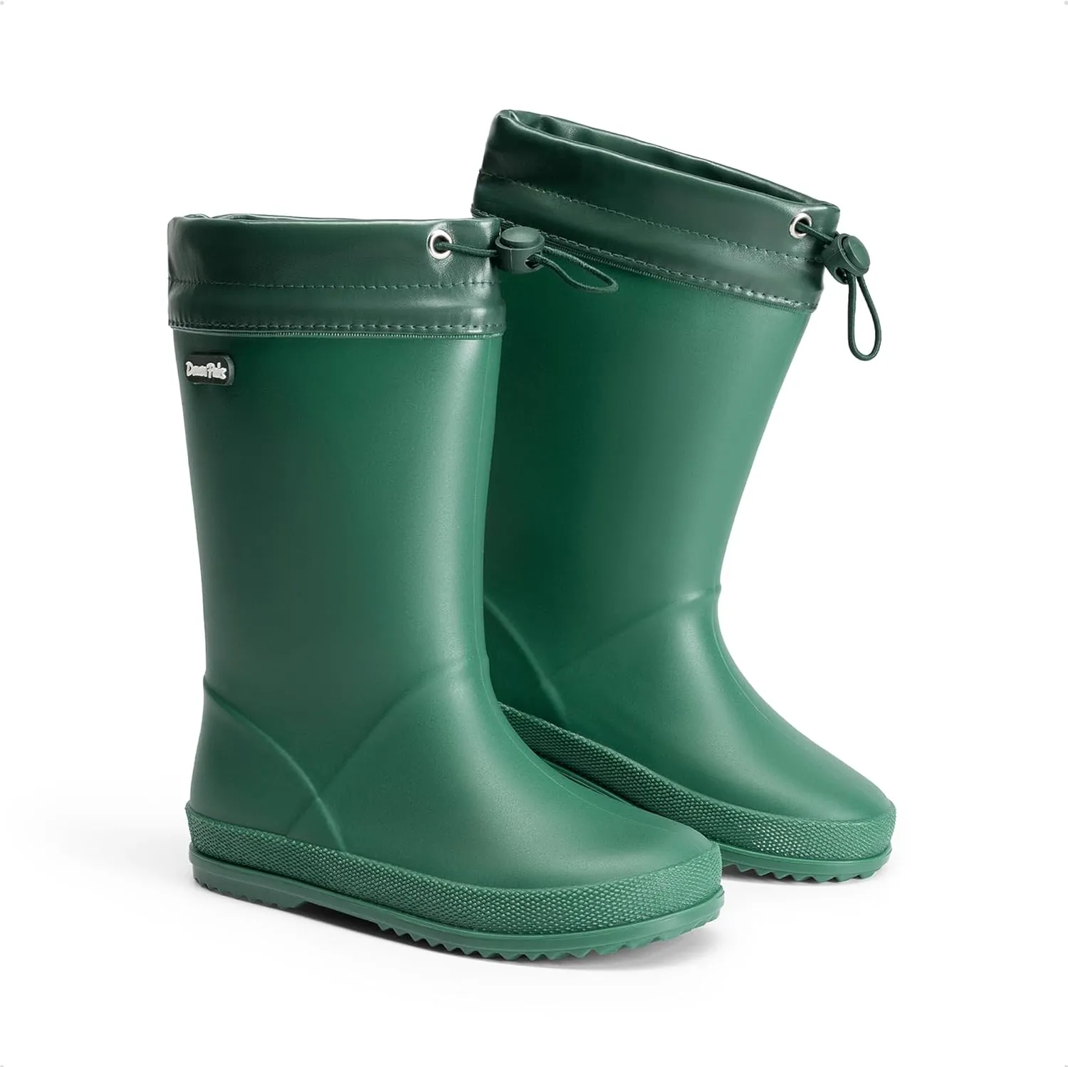 DREAM PAIRS Kids Rain Boots Boys Girls Lightweight Boots Waterproof Easy-on Outdoor Playing Rain Boot Unisex-Child