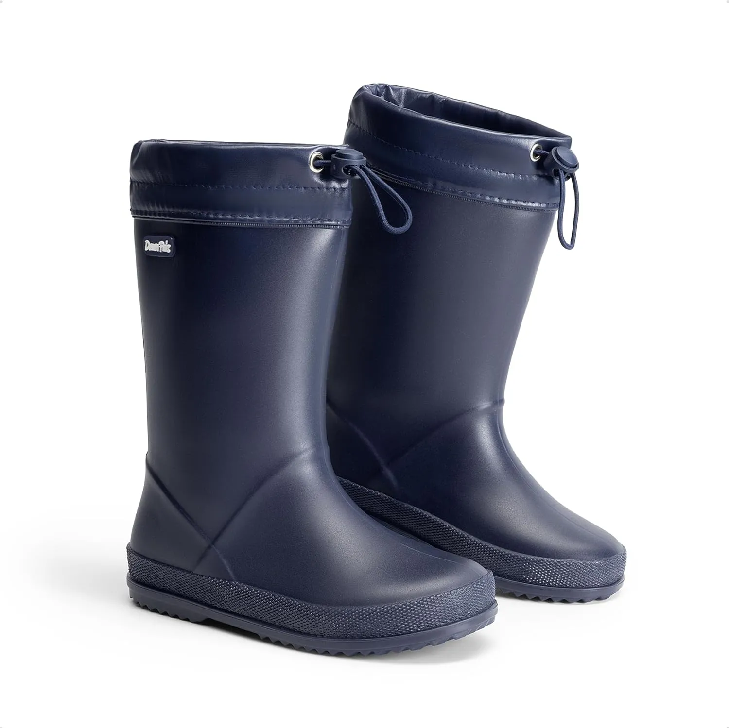 DREAM PAIRS Kids Rain Boots Boys Girls Lightweight Boots Waterproof Easy-on Outdoor Playing Rain Boot Unisex-Child