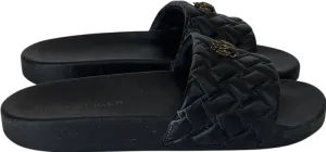 Kurt Geiger Black Meena Eagle Slide UK 5 EU 38 👠