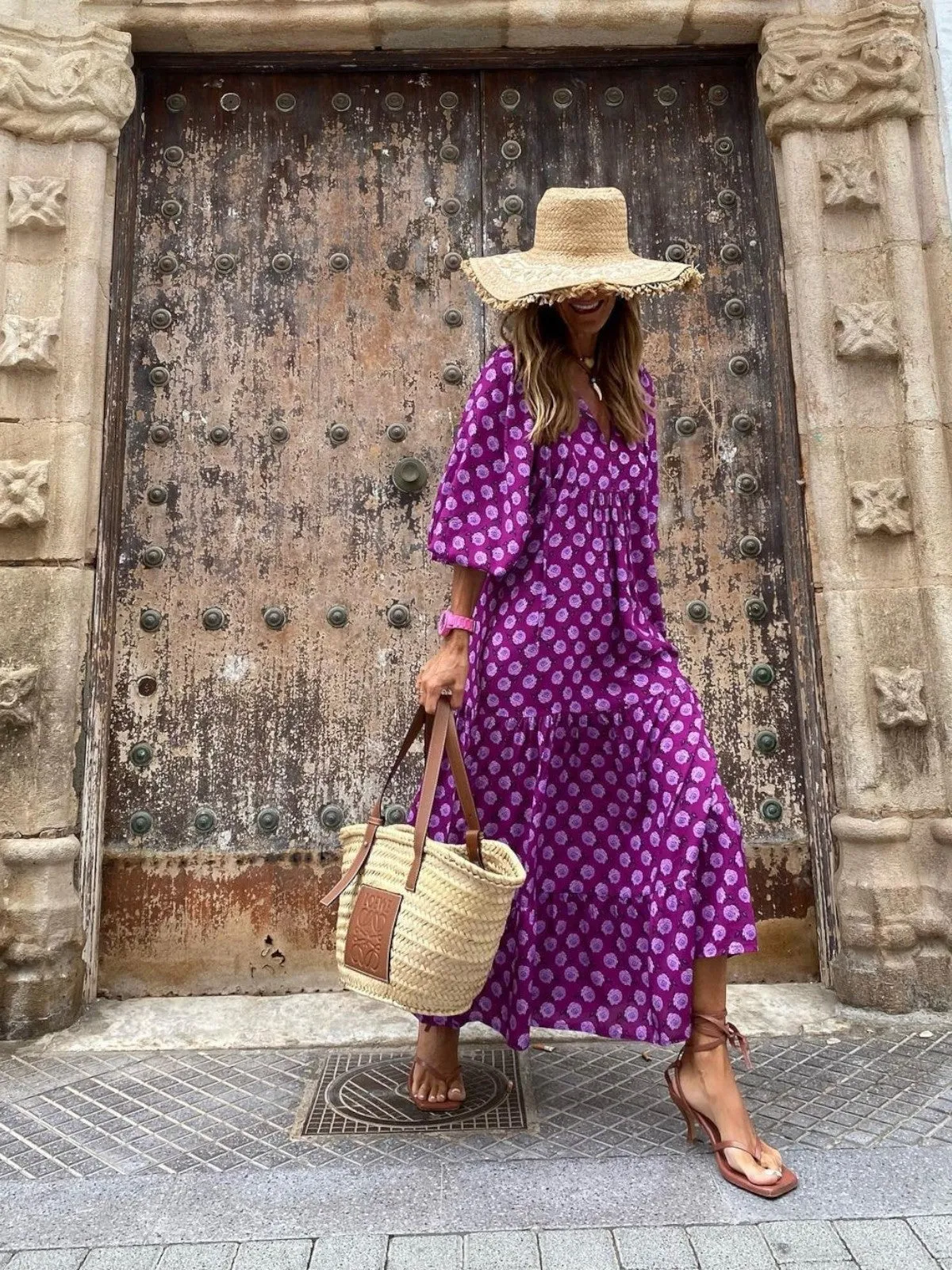 Luna Bohemian Maxi Dress
